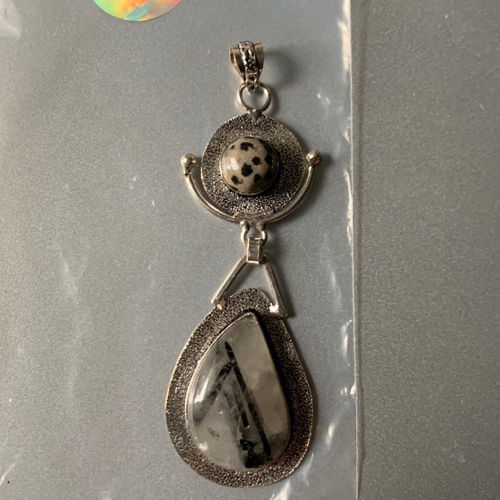 925 overlay pendant
